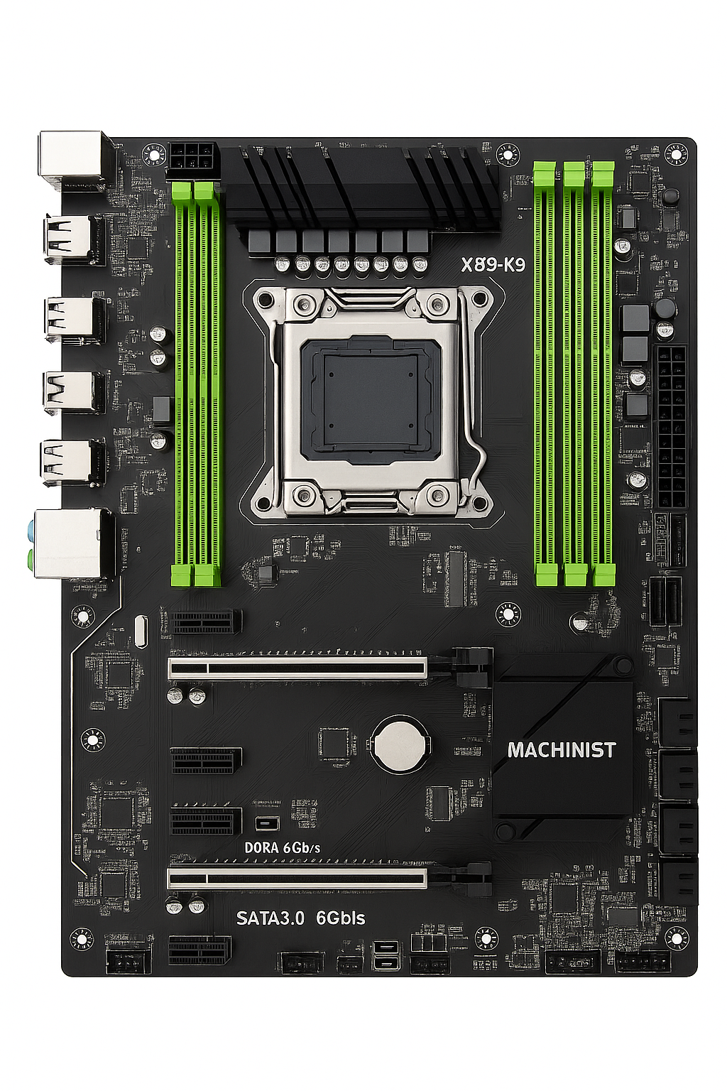 Типичная китайская X99 плата Китайская материнская плата X99 Machinist