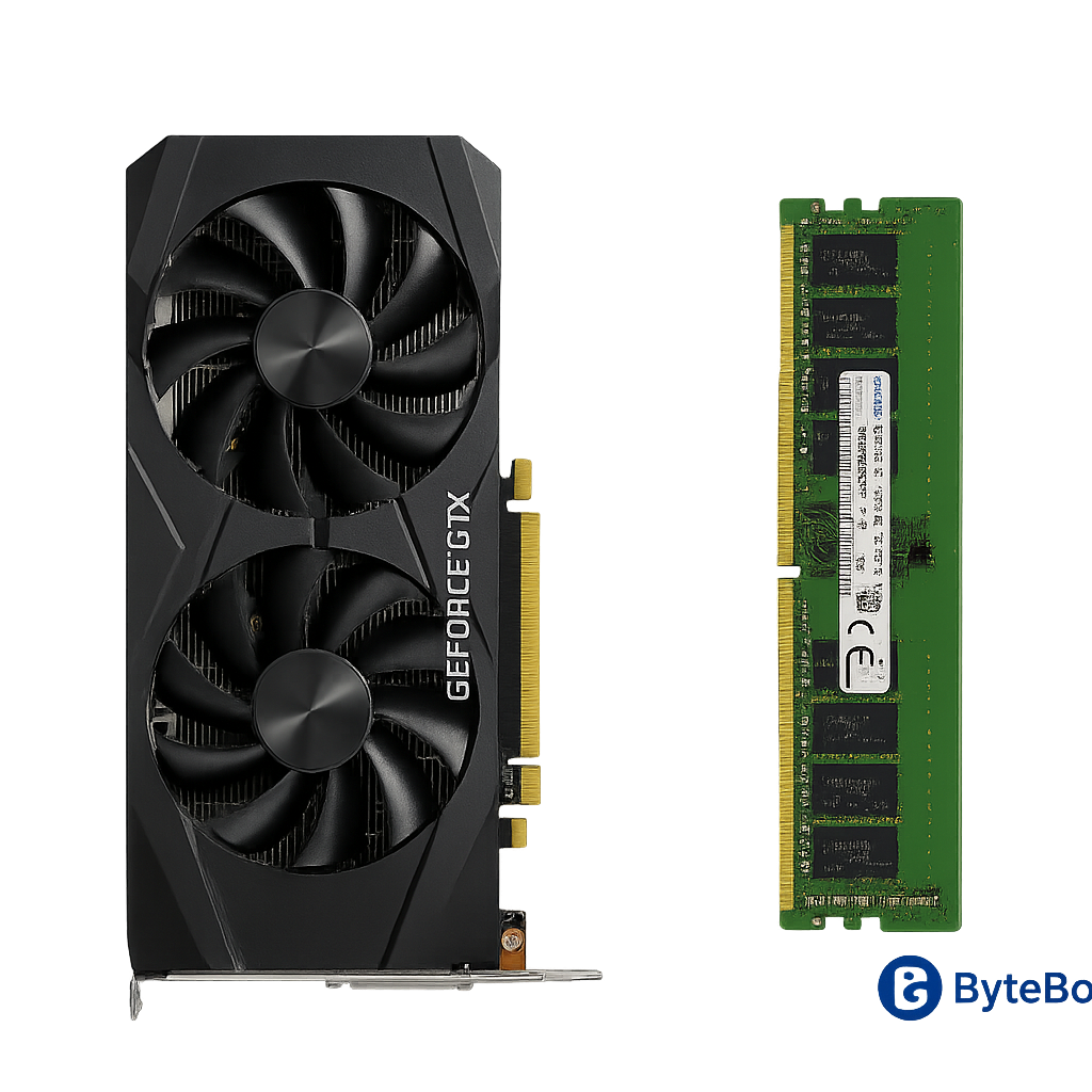 Видеокарта GTX 1660 Super и серверная память 32 ГБ DDR4 ECC REG