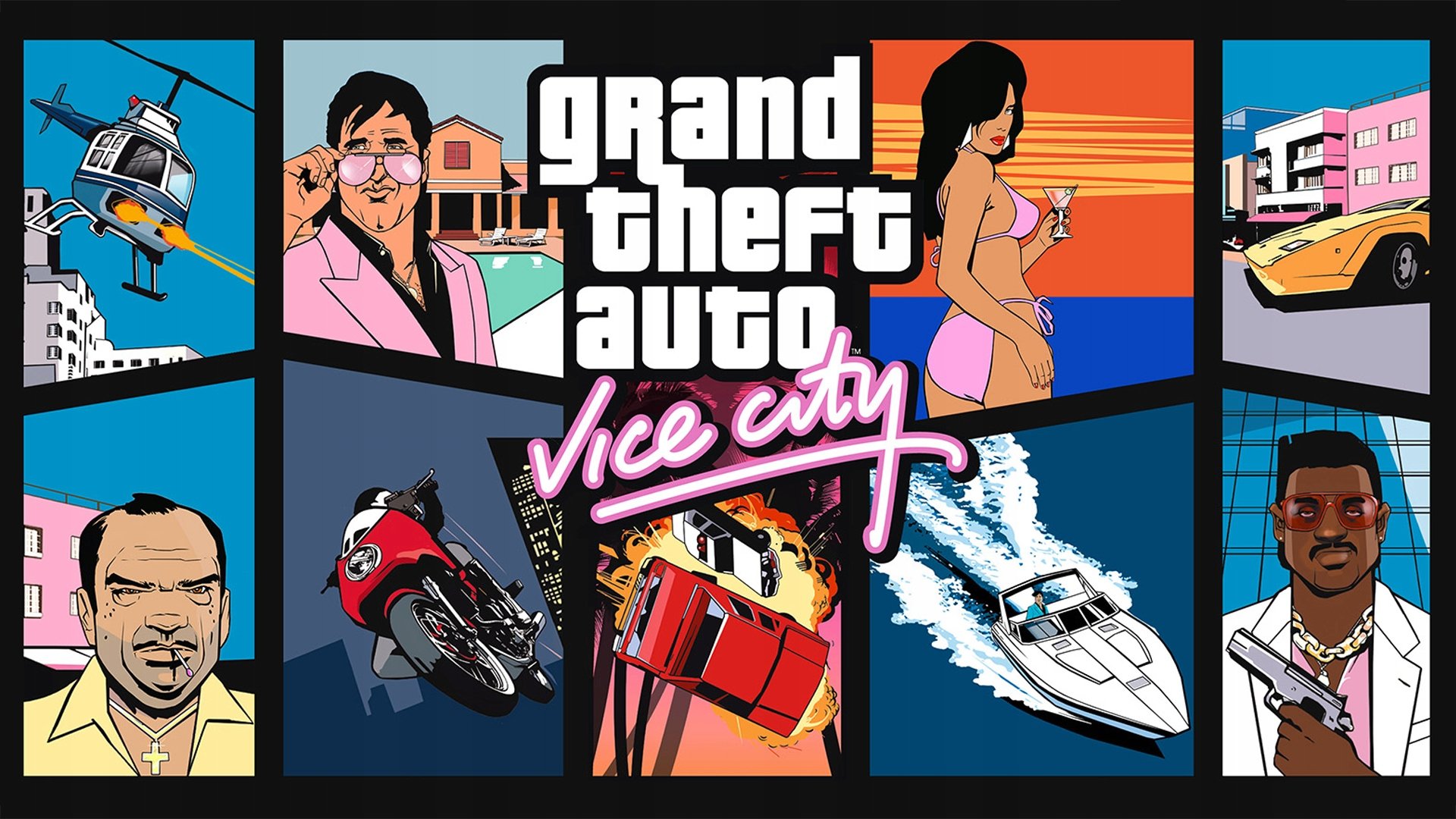 Заставка GTA Vice City