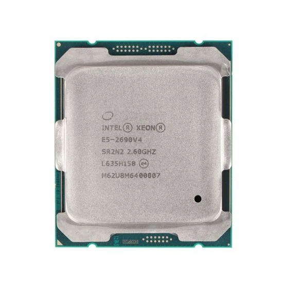Вид процессора Xeon сверху